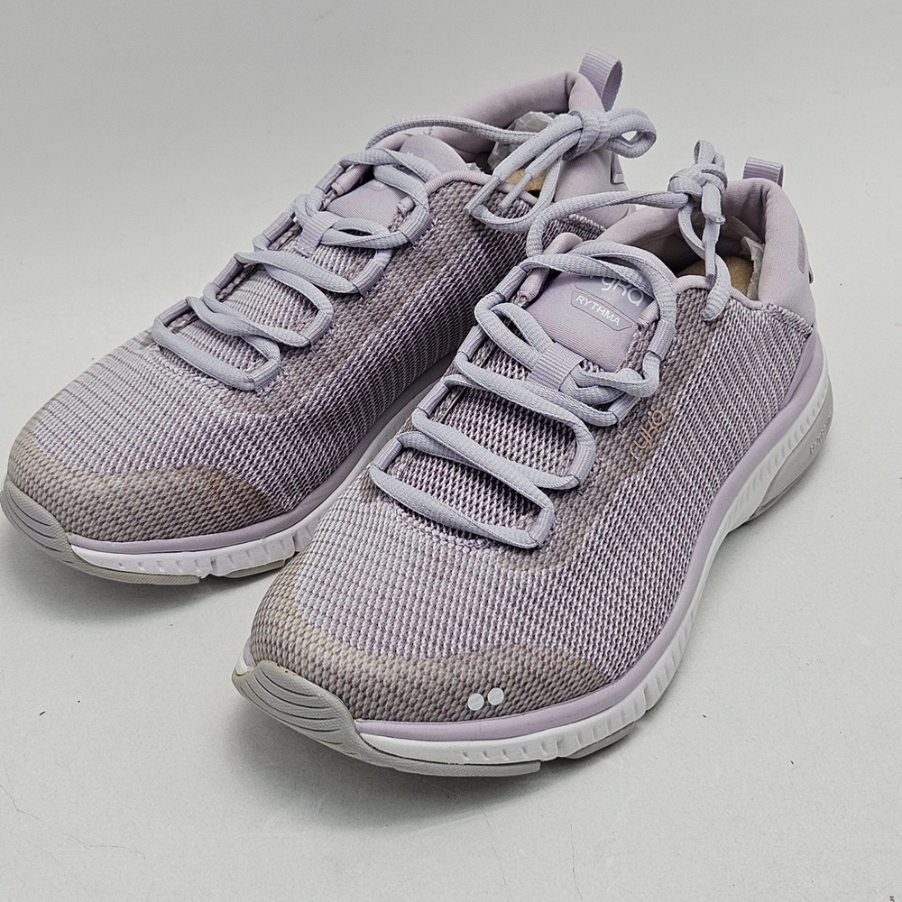 Ryka Rythma Womens 8W Lilac Purple Mesh Walking Shoes RE-ZORB LITE Sneakers